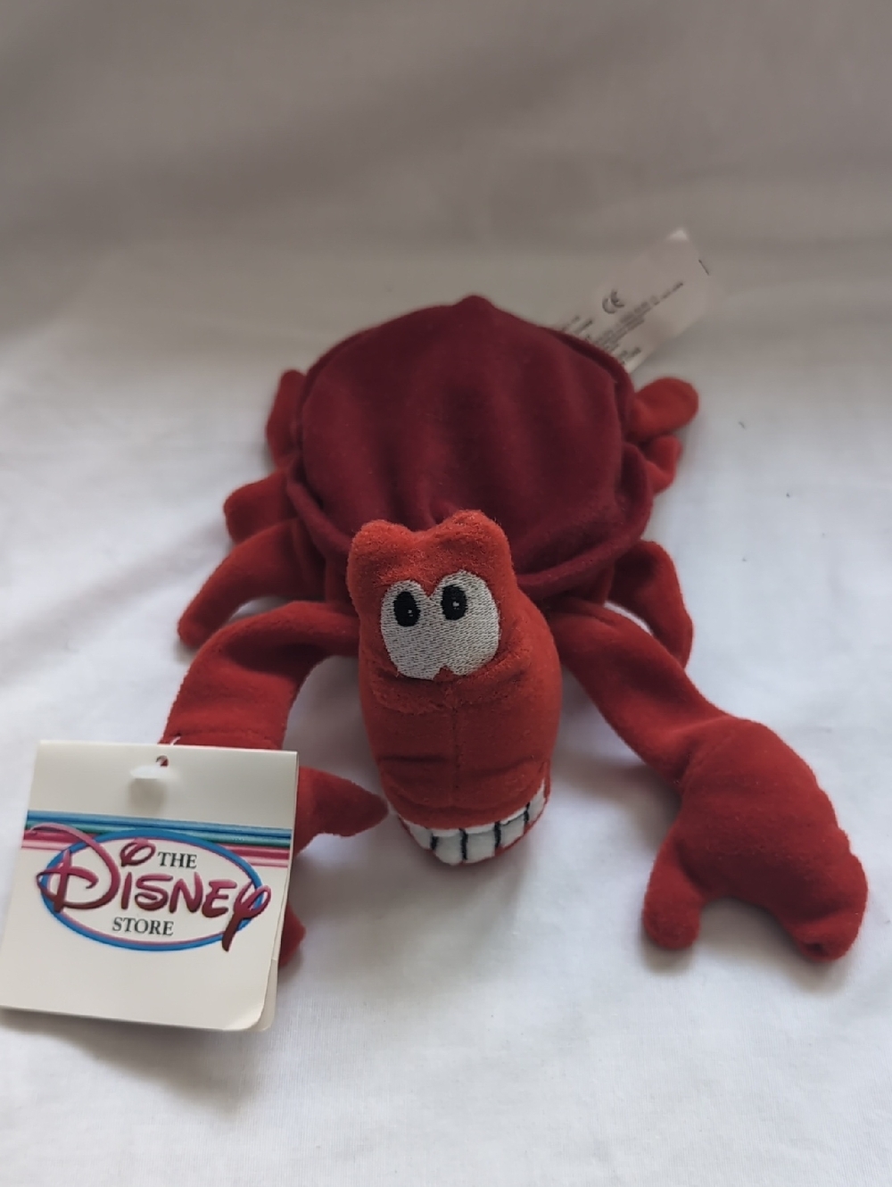 Disney Red Sebastian Crab Mini Bean Bag